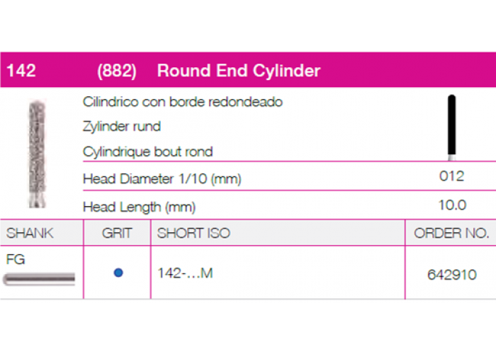 Round End Cylinder 142-012 Round End Cylinder 
